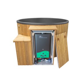 Citytub Vildmarksbad Arctic Gasovn Isoleret Dark Grey